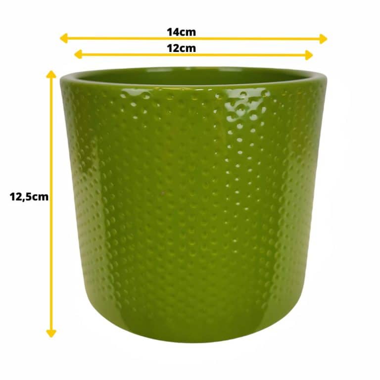 Osłonka ceramiczna Era czerwony 14cm