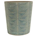 Ceramiczna osłonka wzorzysta niebieska 12,5cm