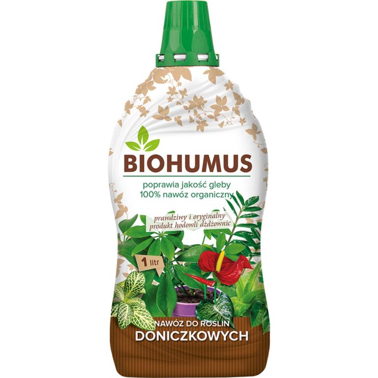 Biohumus nawóz do roślin doniczkowych 1L