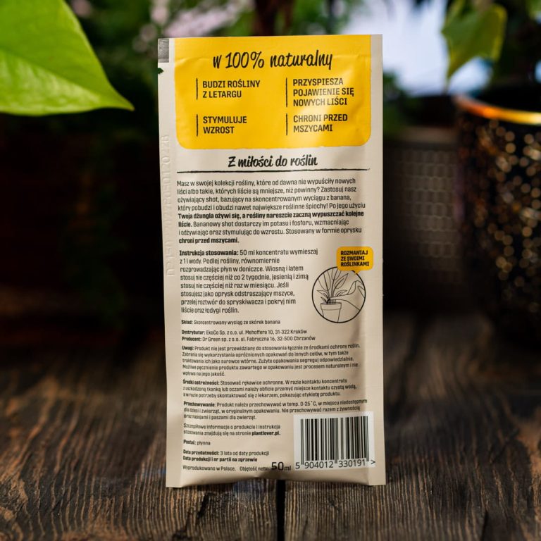 Plant Lover w 100% organiczny nawóz - Obudź i odżyw