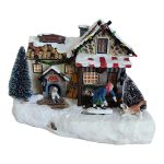 Świąteczne miasteczko na baterie