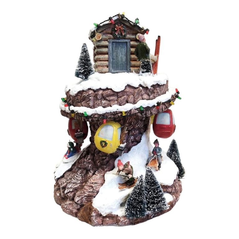 Ruchome miasteczko świąteczne kable w komplecie