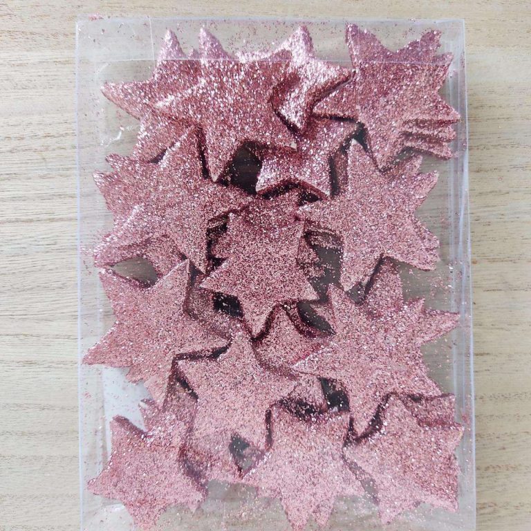 Gwiazdki, zestaw, 4-5cm