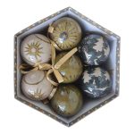 Bombki plastikowe mix zestaw h7cm