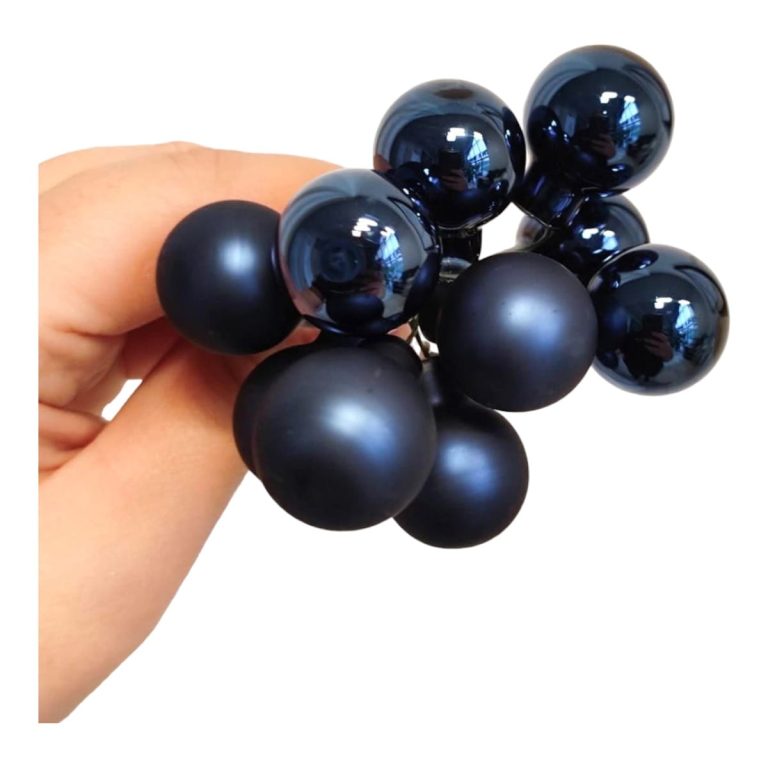 Bombki granatowe 1pęczek