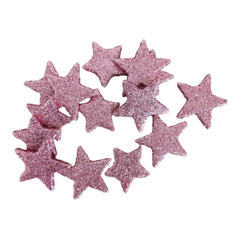 Gwiazdki, zestaw, 4-5cm