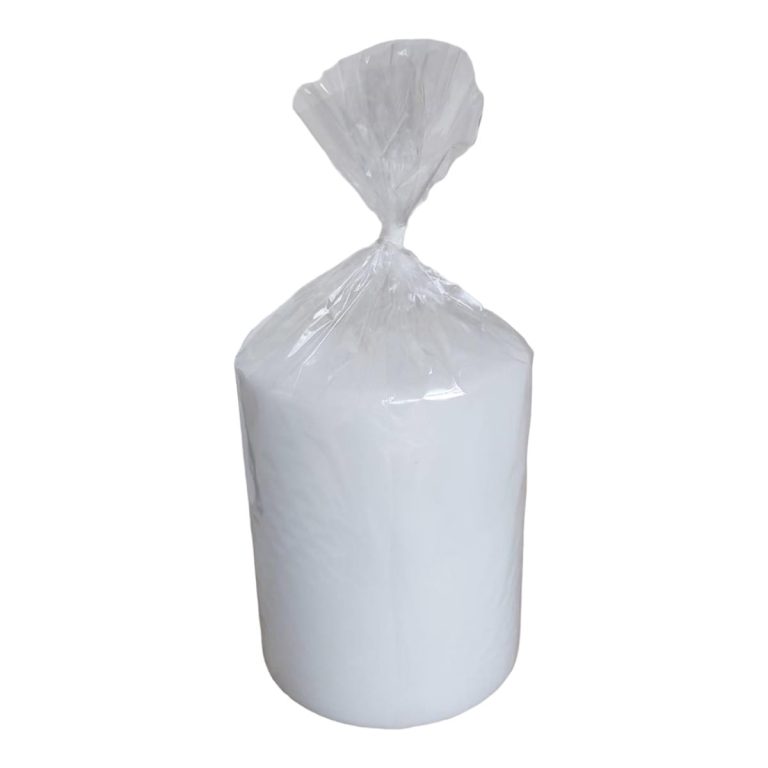 Świeca walec, biały