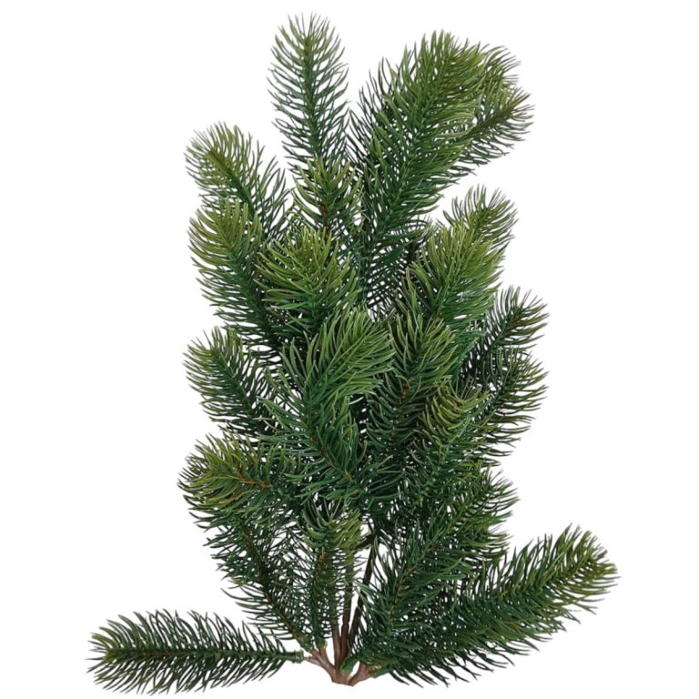 Sztuczna gałązka świerkowa, ombre, h60cm