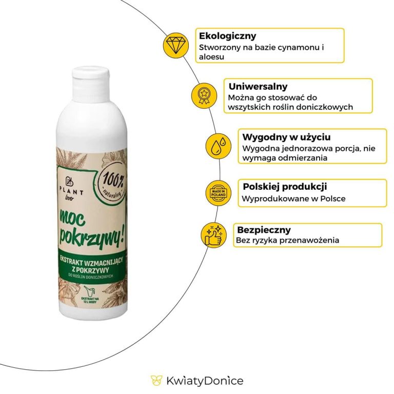 Plant Lover w 100% naturalny nawóz - Moc pokrzywy