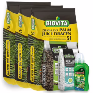 Ziemia do palm juk i dracen - zestaw do przesadzania 6w1 XXL