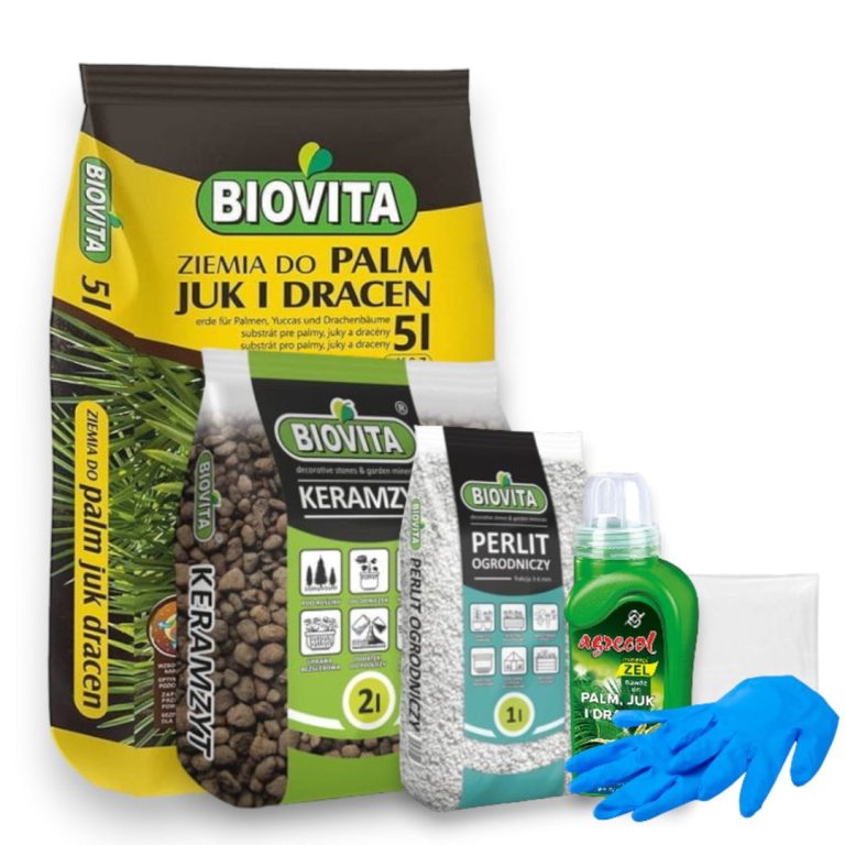 6w1 do PALM JUK I DRACEN - zestaw do przesadzania