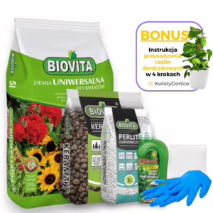 Ziemia uniwersalna do roślin doniczkowych - zestaw 6w1