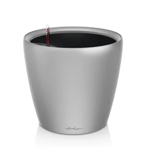 Doniczka plastikowa Lechuza Classico LS Srebrny