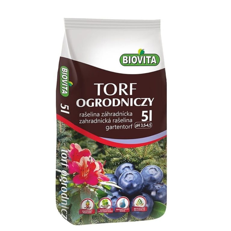 Torf ogrodniczy 5l
