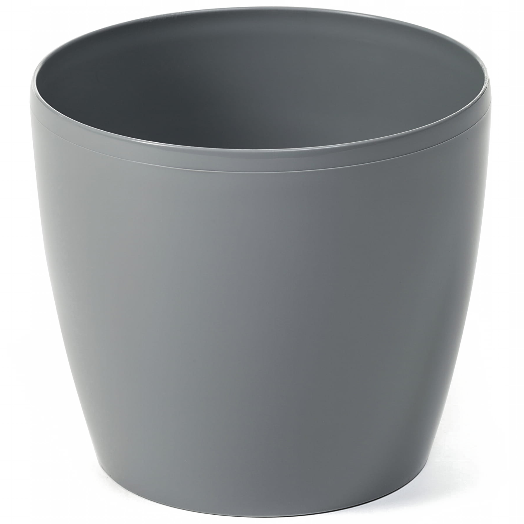 Osłonka na doniczkę plastikowa kremowa