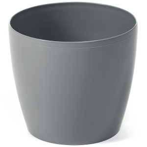 Osłonka na doniczkę plastikowa czarna