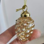 Bombki złote komplet 8 szt