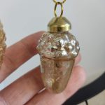 Bombki złote komplet 8 szt