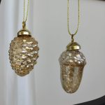 Bombki złote komplet 8 szt