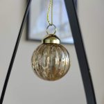 Bombki złote komplet 8 szt