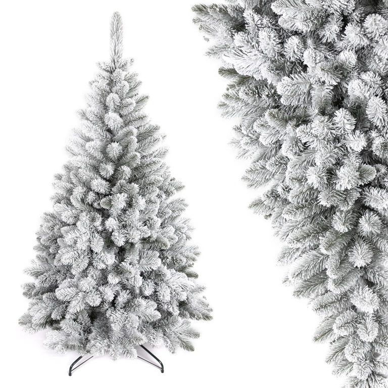 Choinka sztuczna Sosna Milano Śnieżona Drzewko bożonarodzeniowe 220cm