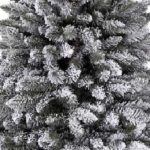 Choinka sztuczna Świerk śnieżony na Pniu Drzewko bożonarodzeniowe 120cm