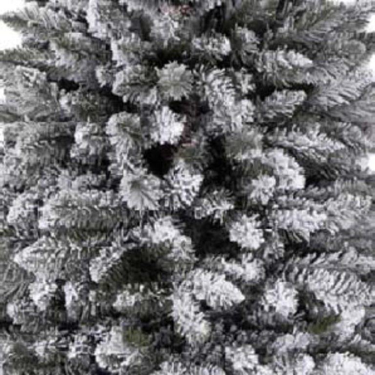 Choinka sztuczna Świerk śnieżony na Pniu Drzewko bożonarodzeniowe 120cm