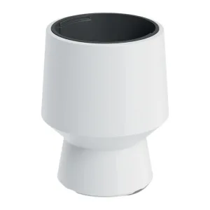 Doniczka plastikowa "Kielich" biała