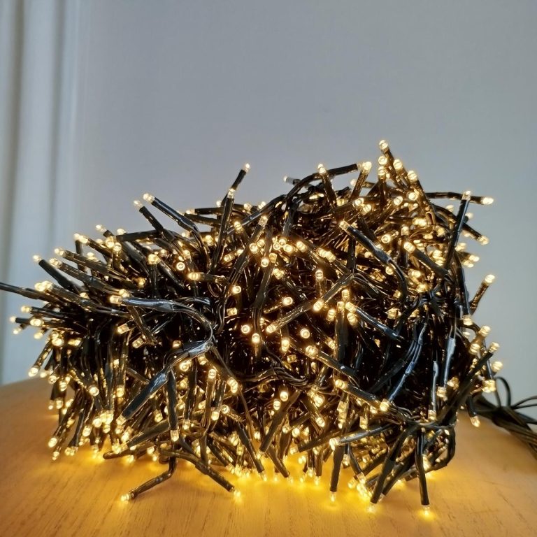 Oświetlenia choinkowe girlanda zewnętrzne i wewnętrzne 8 metrów IP44