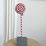 Figurka świąteczna lizak lollipop pluszowy 38cm