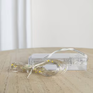 Oświetlenia choinkowe wewnętrzne 20 LED Ciepły biały