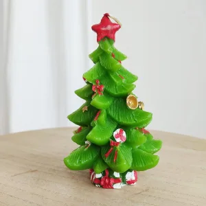 Świeczka ozdobna choinka zielona