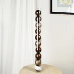 Bombki Bańki brązowe 6 cm 10 szt