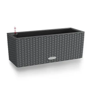 Doniczka plastikowa Lechuza Balconera Cottage Szary