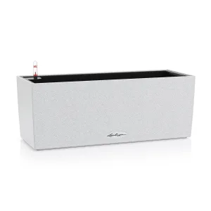 Doniczka plastikowa Lechuza Balconera Stone biała