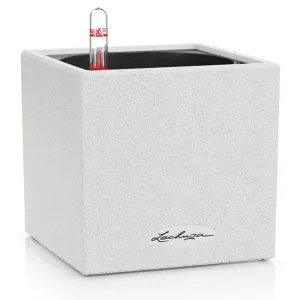 Doniczka plastikowa Lechuza Canto Stone Mini Biała