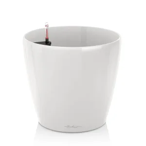 Doniczka plastikowa Lechuza Classico LS Premium Biała