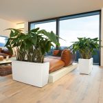 Doniczka plastikowa Lechuza Cararo czarny