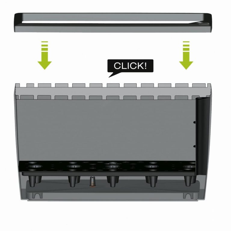 Doniczka plastikowa Lechuza Cararo czerwona