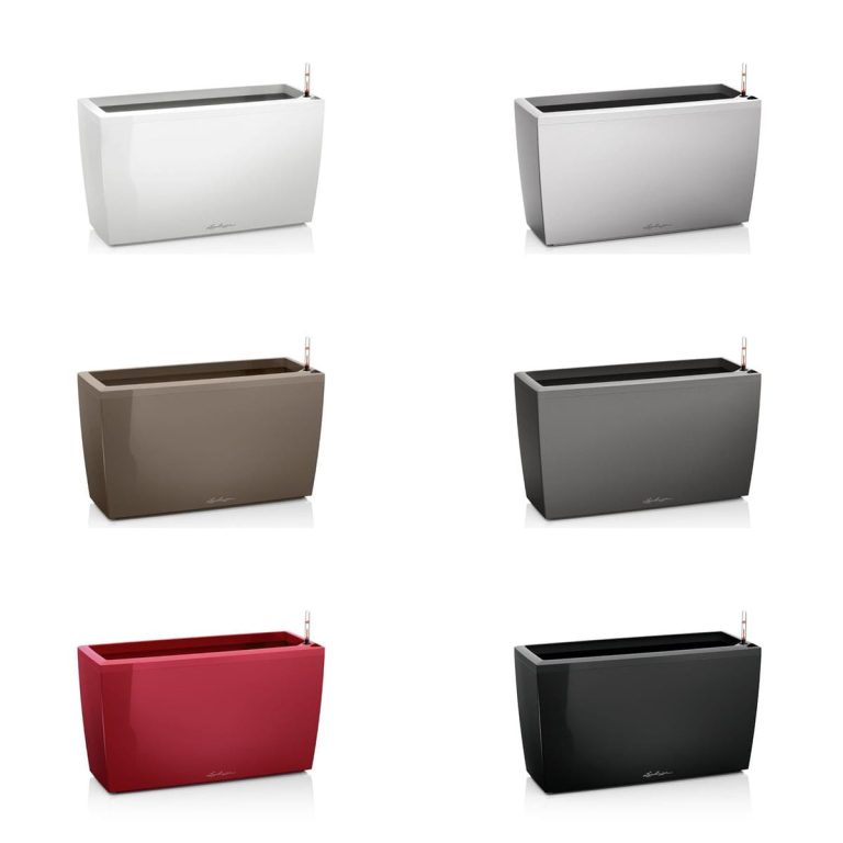 Doniczka plastikowa Lechuza Cararo taupe