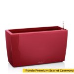 Doniczka plastikowa Lechuza Cararo czerwona