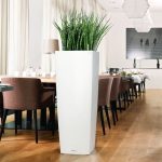 Doniczka plastikowa Lechuza Alto Biała