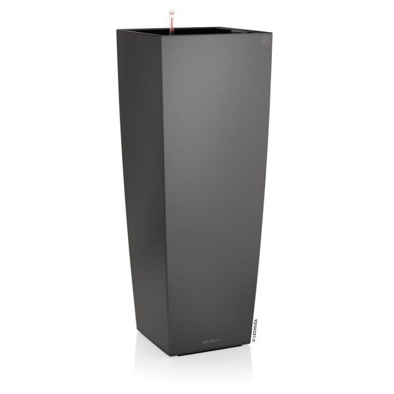 Doniczka plastikowa Lechuza Alto Antracytowa