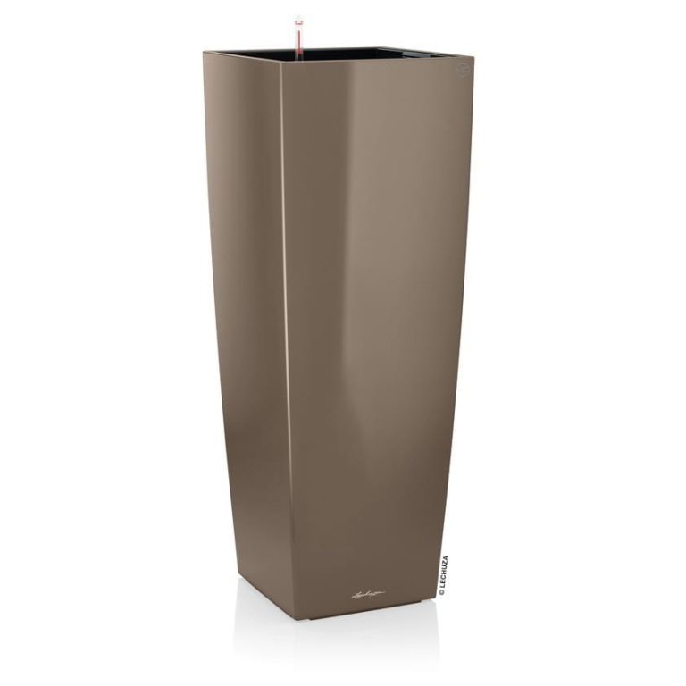 Doniczka plastikowa Lechuza Alto Taupe