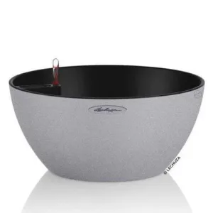 Doniczka plastikowa Lechuza Cubeto Stone szary