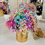 Gipsówka stabilizowana wiecznie żywa flower box