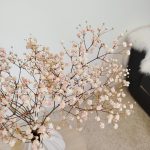 Gipsówka stabilizowana wiecznie żywa różowa mały bukiet