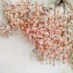 Gipsówka stabilizowana wiecznie żywa różowa mały bukiet