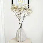 Gipsówka stabilizowana wiecznie żywa naturalnie biała mały bukiet