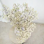 Gipsówka stabilizowana wiecznie żywa naturalnie biała mały bukiet